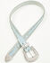 Image #2 - Shyanne Women's Denim Embellished Bling Belt, Light Blue, hi-res