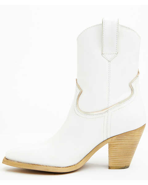 Image #3 - Golo Women's Silverado Western Boots - Snip Toe, White, hi-res