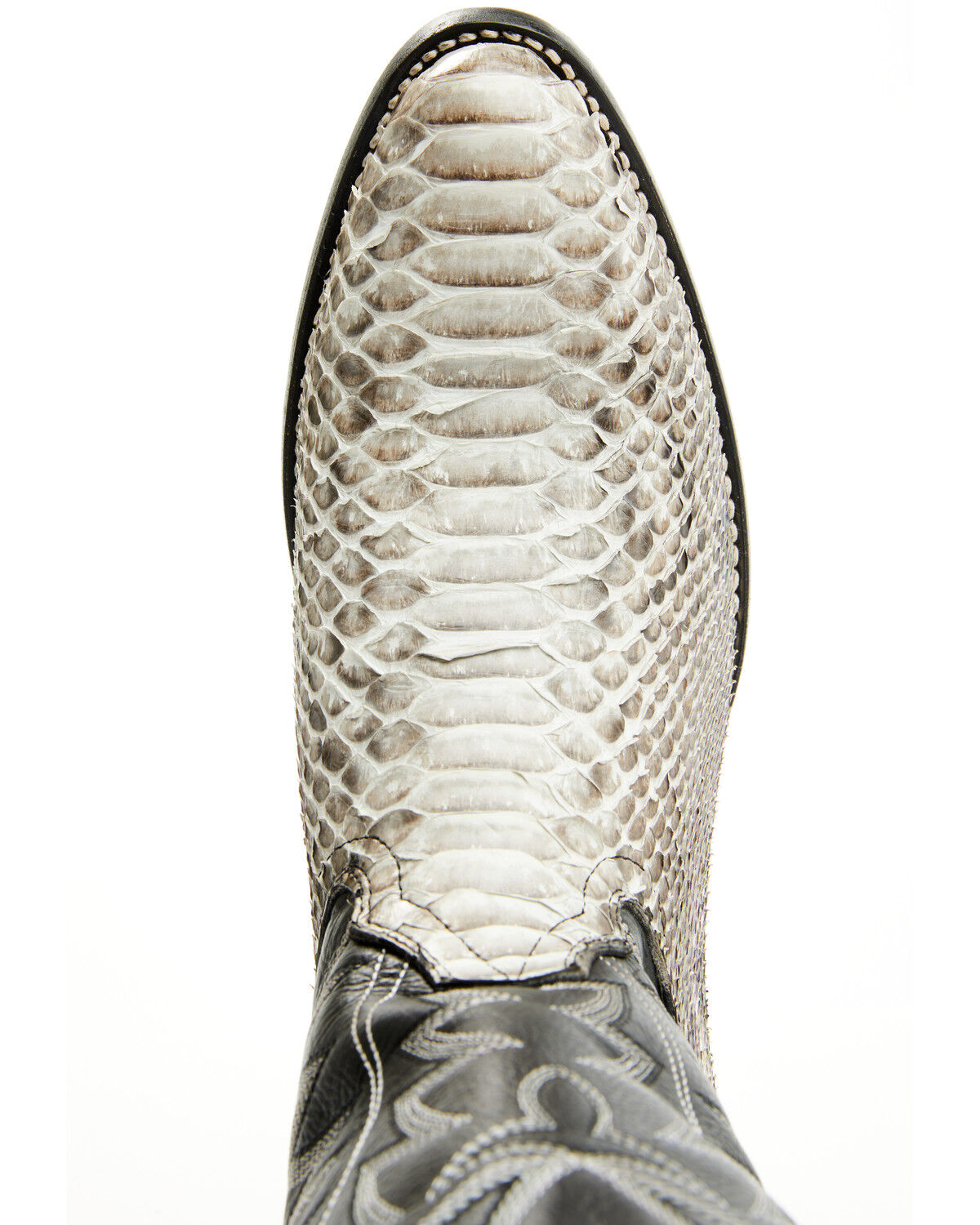 Image #6 - Cody James Men's Exotic Python Western Boots - Medium Toe, Black, hi-res