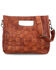 Image #1 - Bed Stu Women's Orchid Dip Dye Crossbody Handbag, Tan, hi-res
