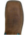 Justin Women's Rush Waterproof Western Work Boots - Soft Toe, Brown, hi-res