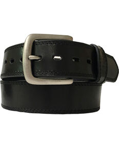 Berne Men's Oily Pull-Up Leather Belt , Black, hi-res