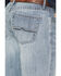 Image #4 - Cinch Men's Light Wash Slim Bootcut Performance Stretch Denim Jeans, Light Wash, hi-res