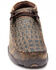 Twisted X Men's Caiman Print Driving Mocs - Moc Toe, Brown, hi-res