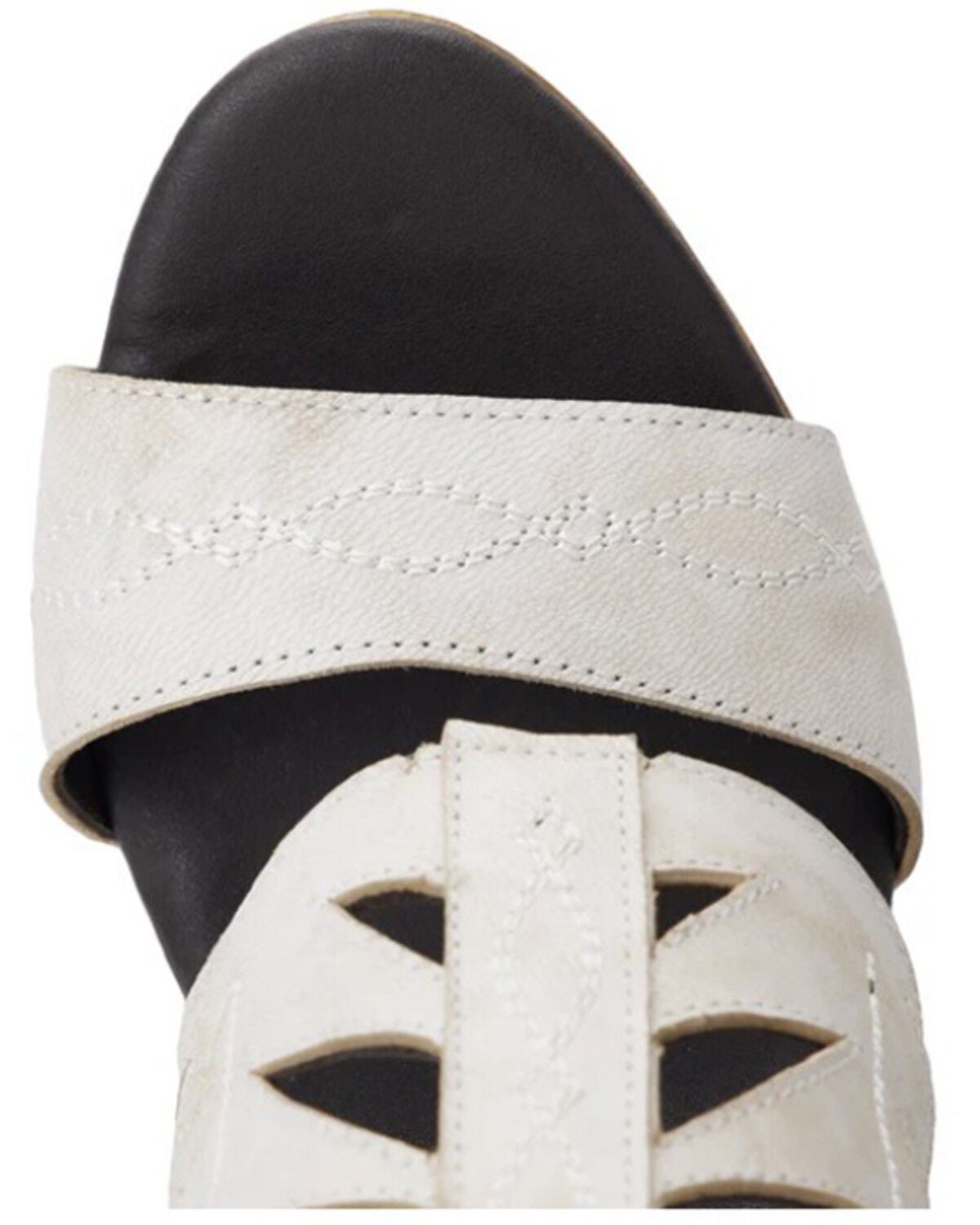 Image #6 - Lane Women's Becca Wedge Heels, Ivory, hi-res