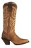 Image #2 - Crush by Durango Women's Jealousy Western Boots - Square Toe, Cognac, hi-res
