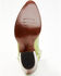 Image #7 - Idyllwind Women's Envy Metallic Fashion Leather Western Booties - Round Toe, Green, hi-res