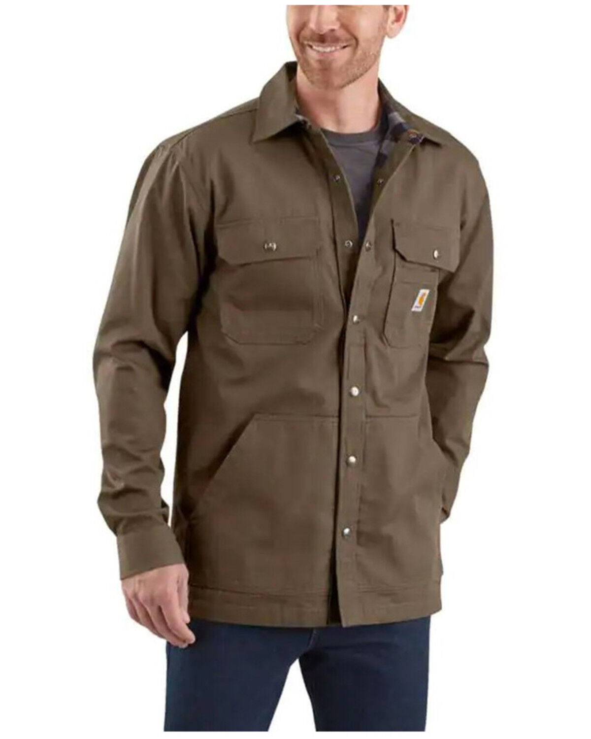 Carhartt ripstop solid shirt jac clearance