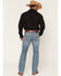 Image #3 - Rock & Roll Denim Men's Boot Barn Exclusive Pistol Medium Wash Bootcut Stretch Denim Jeans, Medium Wash, hi-res
