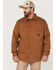 Image #1 - Hawx Men's Brawlins Weathered Bedford Button-Down Cord Work Shirt Jacket, Rust Copper, hi-res