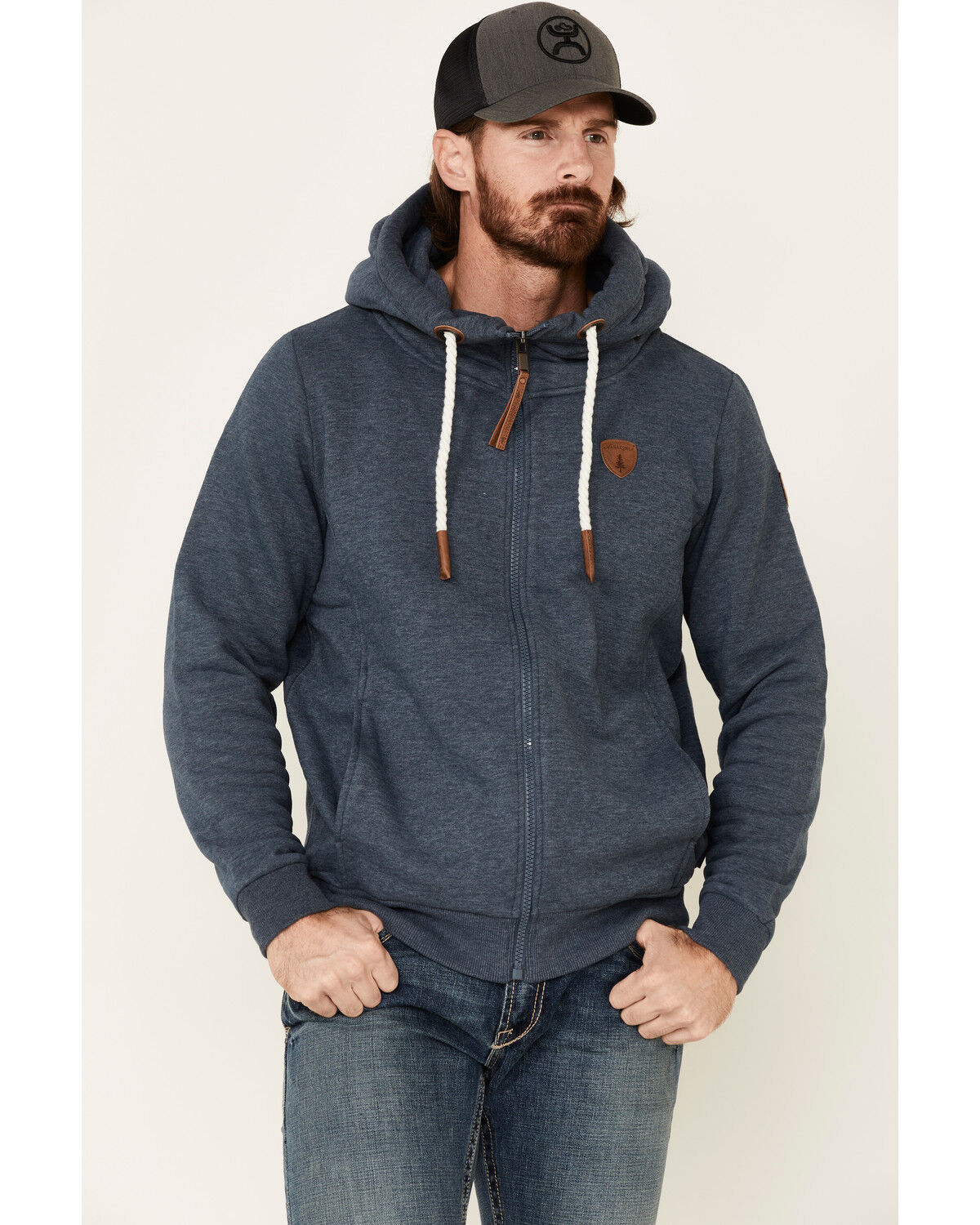 Zeus Zip-Up Hooded Sweatshirt