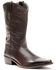 Image #1 - Dingo Men's Bucklace Stagecoach Western Boot - Snip Toe, Brown, hi-res