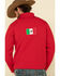 Image #2 - Ariat Men's Red Mexico New Team Softshell Jacket , Red, hi-res