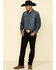 Image #5 - Cody James Men's Night Rider Black Wash Slim Straight Stretch Denim Jeans , Black, hi-res
