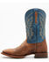 Image #3 - Cody James Men's Elephant Print Western Boots - Broad Square Toe, Brown, hi-res