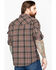 Outback Trading Co. Men's Plaid Laramie Perf. Long Sleeve Western Shirt , Olive, hi-res