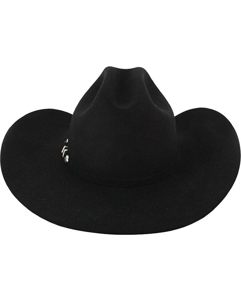 Stetson Men's Apache 4X Buffalo Felt Cowboy Hat, Black, hi-res