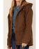 Kimes Ranch Women's All-Weather Anorak Sherpa-Lined Jacket , Brown, hi-res