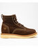 Image #2 - Hawx Men's 6" Lacer Work Boots - Soft Toe, Brown, hi-res