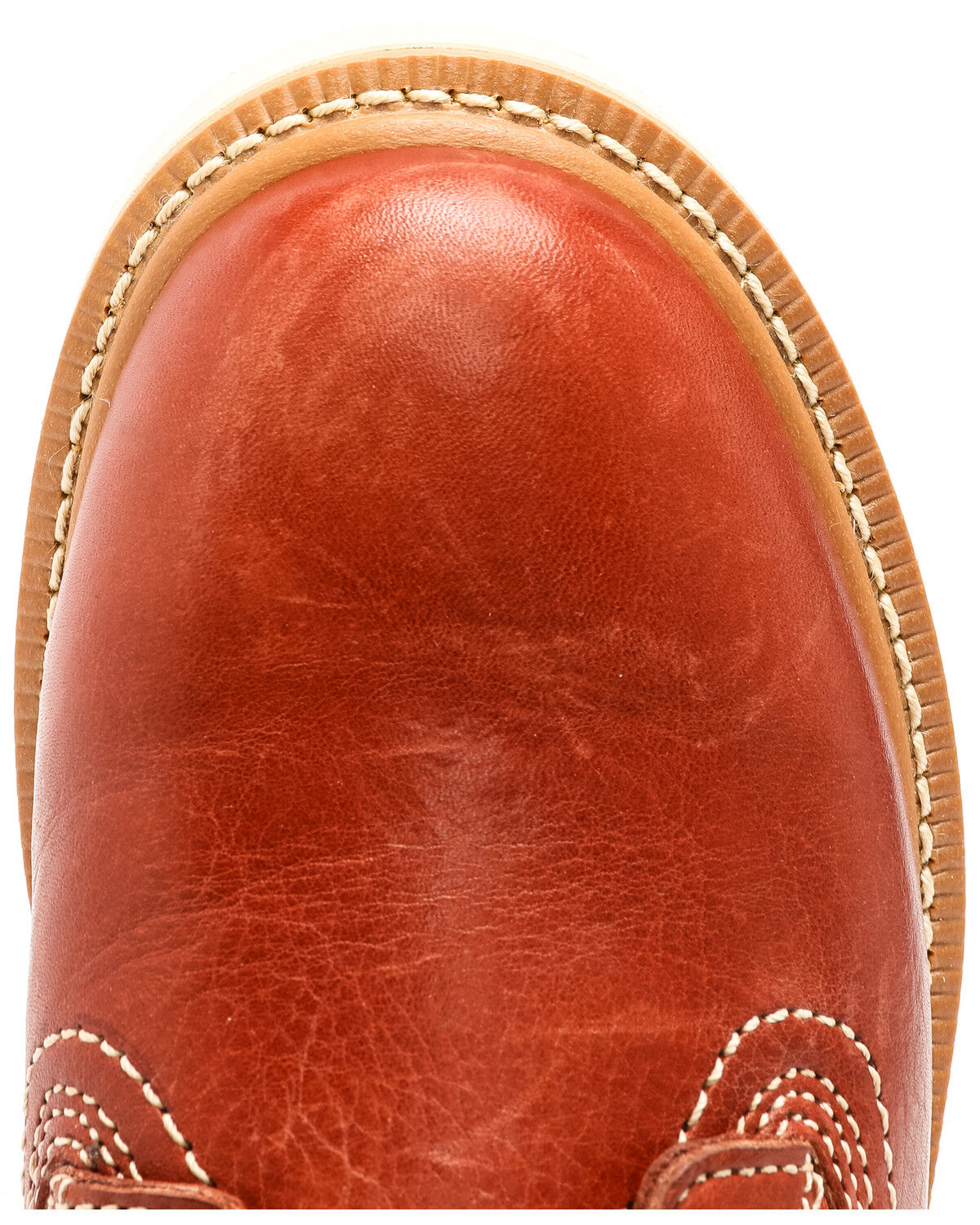 Image #6 - Hawx Men's 6" Grade Work Boots - Composite Toe, Red, hi-res