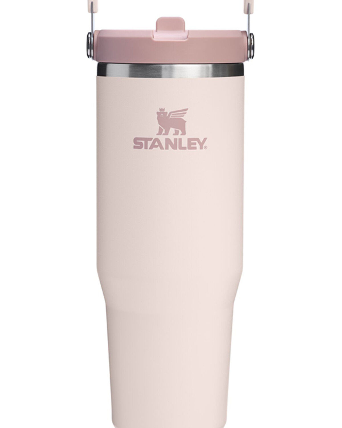 Image #1 - Stanley IceFlow™ Flip Straw 30oz Tumbler, Light Pink, hi-res