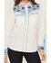 Image #3 - Rodeo Clothing Women's Floral Embroidered Long Sleeve Snap Stretch Western Shirt, White, hi-res