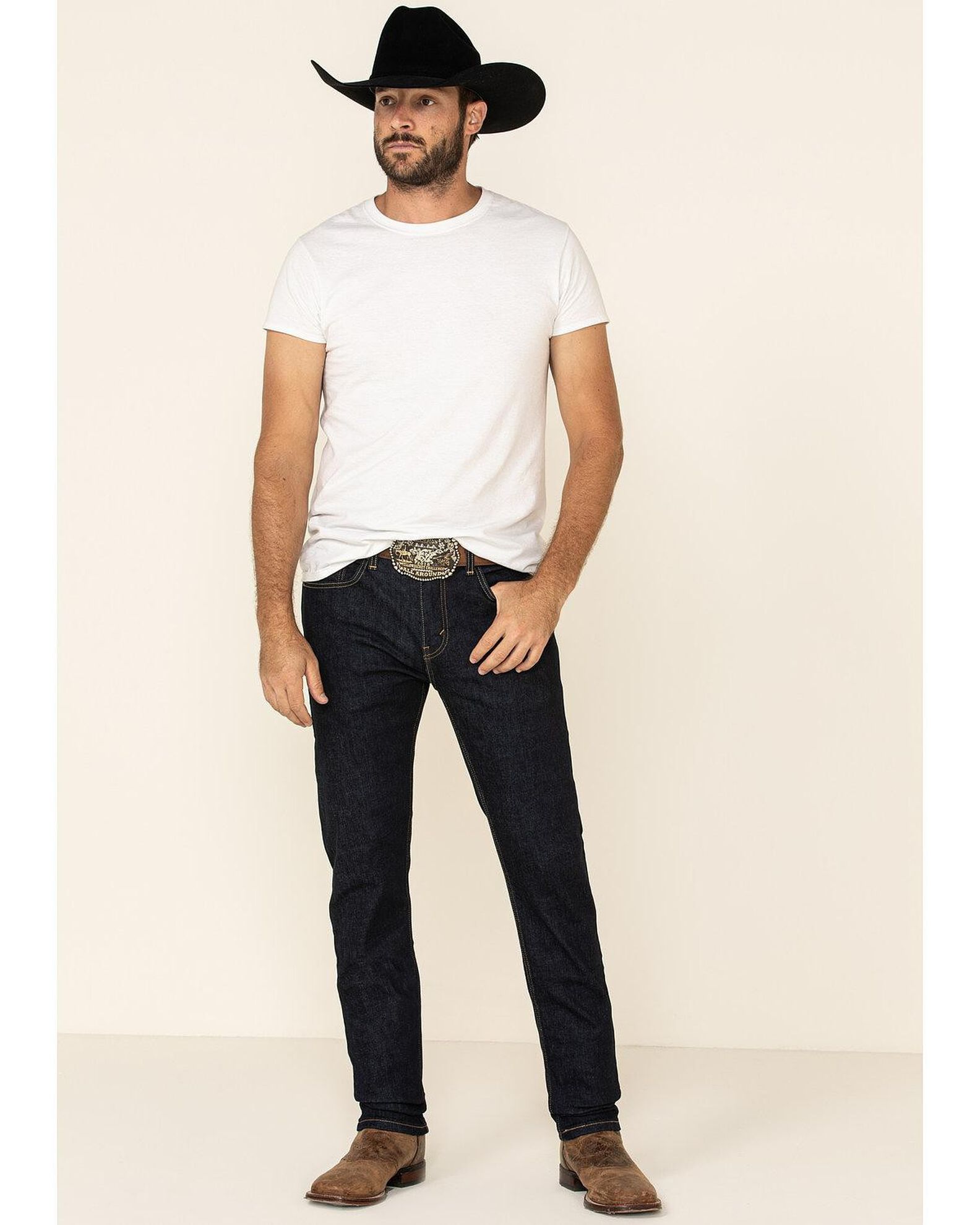 Levi denim boots hot sale