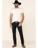 Image #1 - Levi's Men's 502 Dark Hollow Rinse Tapered Stretch Regular Straight Leg Jeans , Blue, hi-res