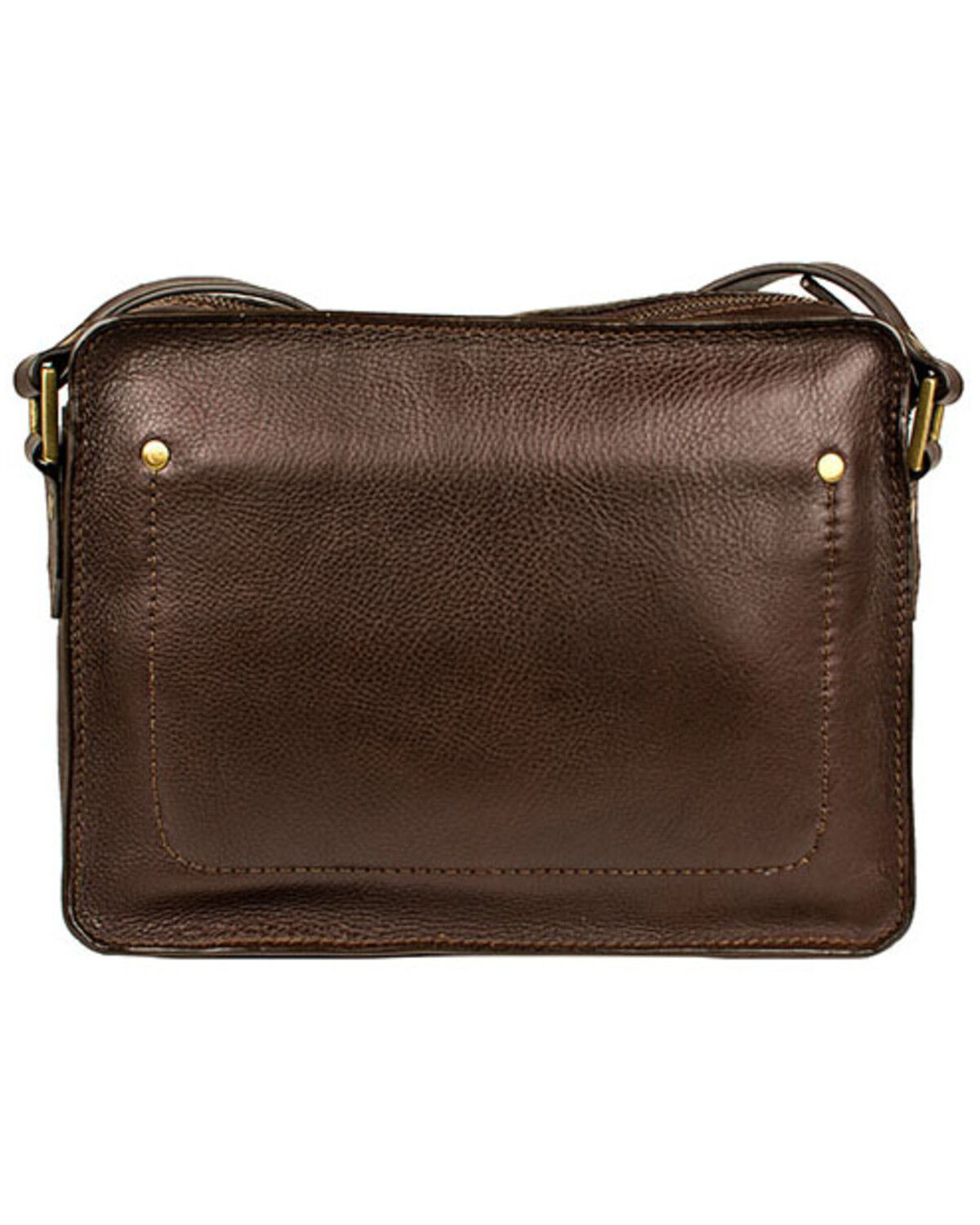 Image #2 - Scully Women's Messenger Brief Bag, Brown, hi-res