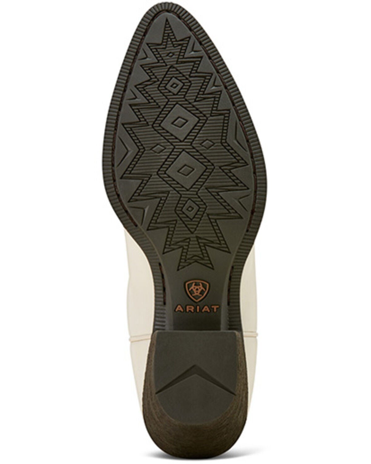 Image #5 - Ariat Women's Heritage Stretchfit Tall Western Boots - Round Toe, Cream, hi-res