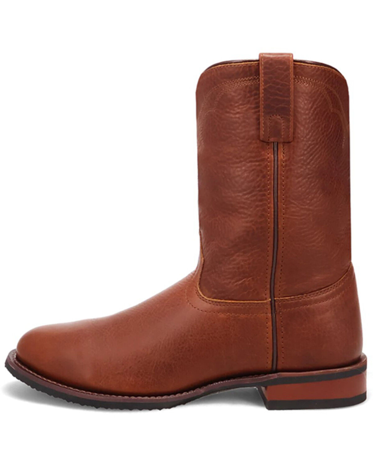 Image #3 - Laredo Men's Vaughn Roper Boots - Round Toe, Tan, hi-res