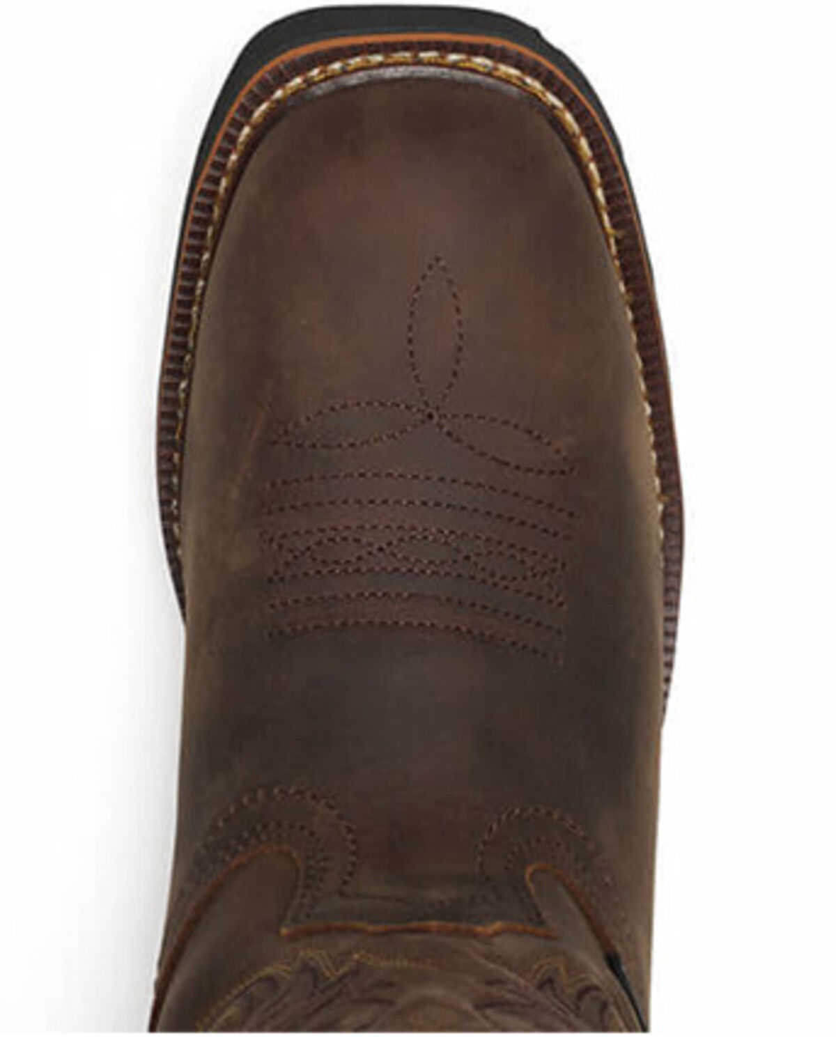 Image #4 - Thorogood Men's 11" Waterproof Wellington Work Boots - Composite Toe, Brown, hi-res
