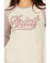 Image #3 - Ariat Girls' Script Baseball Long Sleeve Shirt, Purple, hi-res