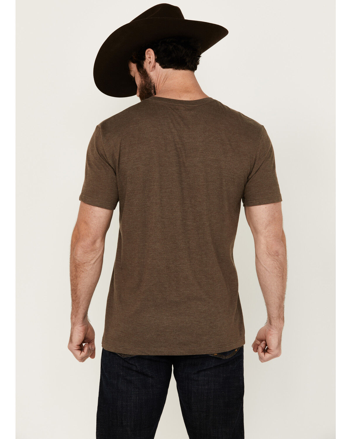 Image #4 - RANK 45® Men's All American Pro Short Sleeve Graphic T-Shirt, Brown, hi-res