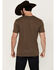 Image #4 - RANK 45® Men's All American Pro Short Sleeve Graphic T-Shirt, Brown, hi-res