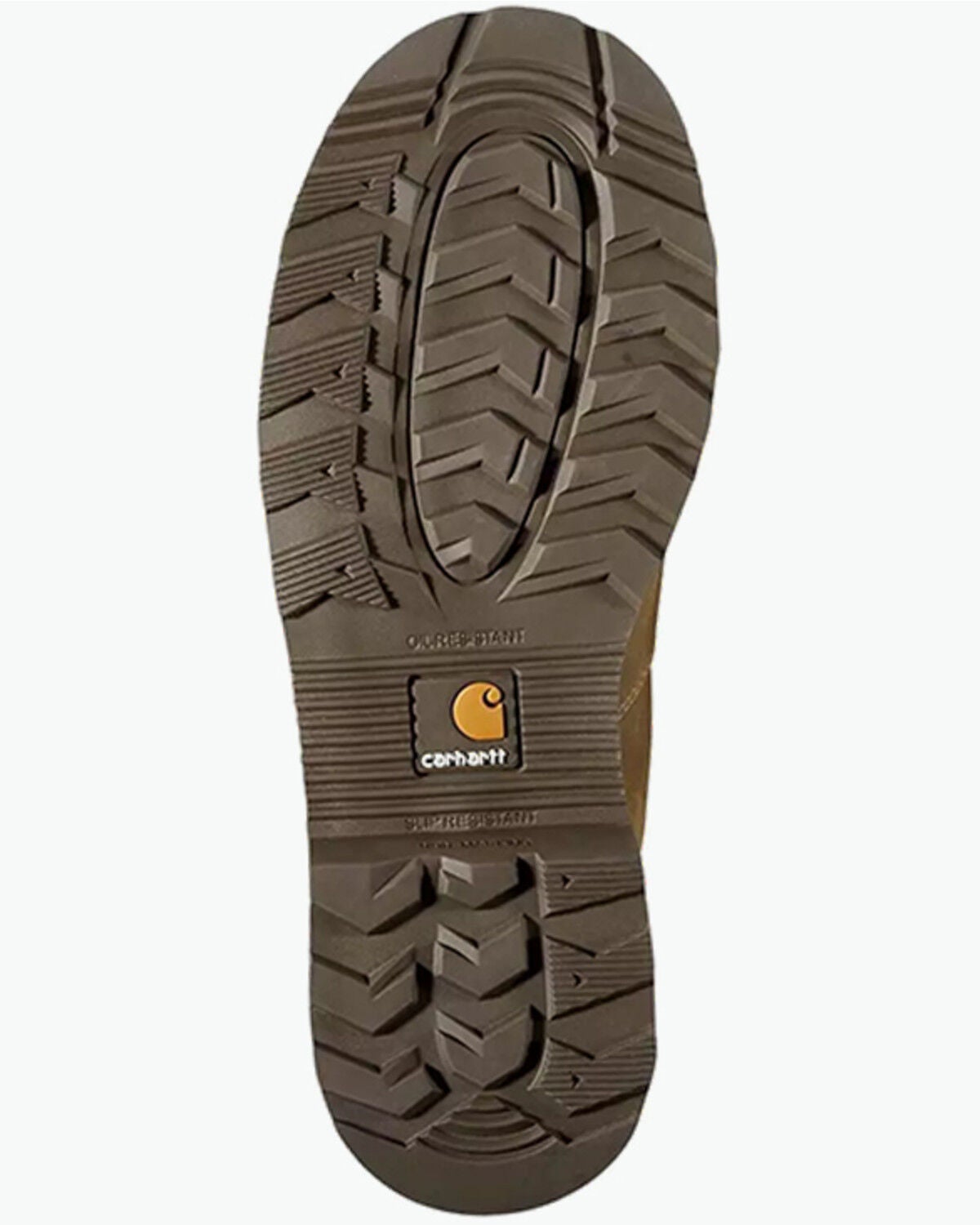 Image #4 - Carhartt Men's Frontier Water Resistant Chelsea Work Boots - Steel Toe, Brown, hi-res