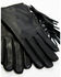 Image #2 - Idyllwind Women's Black Hemlock Fringe Gloves , Black, hi-res
