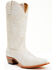 Image #1 - Shyanne Women's Lasy Floral Embroidered Western Boots - Snip Toe, Ivory, hi-res