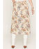 Image #4 - Shyanne Women's Raintree Floral Print Midi Skirt, Beige, hi-res