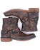 Image #3 - Roan by Bed Stu Men's Native II Western Casual Boots - Square Toe, Black, hi-res