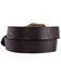 Image #2 - Cody James Men's Western Tooled Longhorn Belt, Black, hi-res