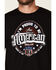Image #3 - Brothers & Arms Men's Proud To Be American Graphic T-Shirt, Black, hi-res