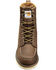Image #2 - Carhartt Men's WP Soft Toe 8" Lace-Up Wedge Work Boots - Moc Toe, Dark Brown, hi-res
