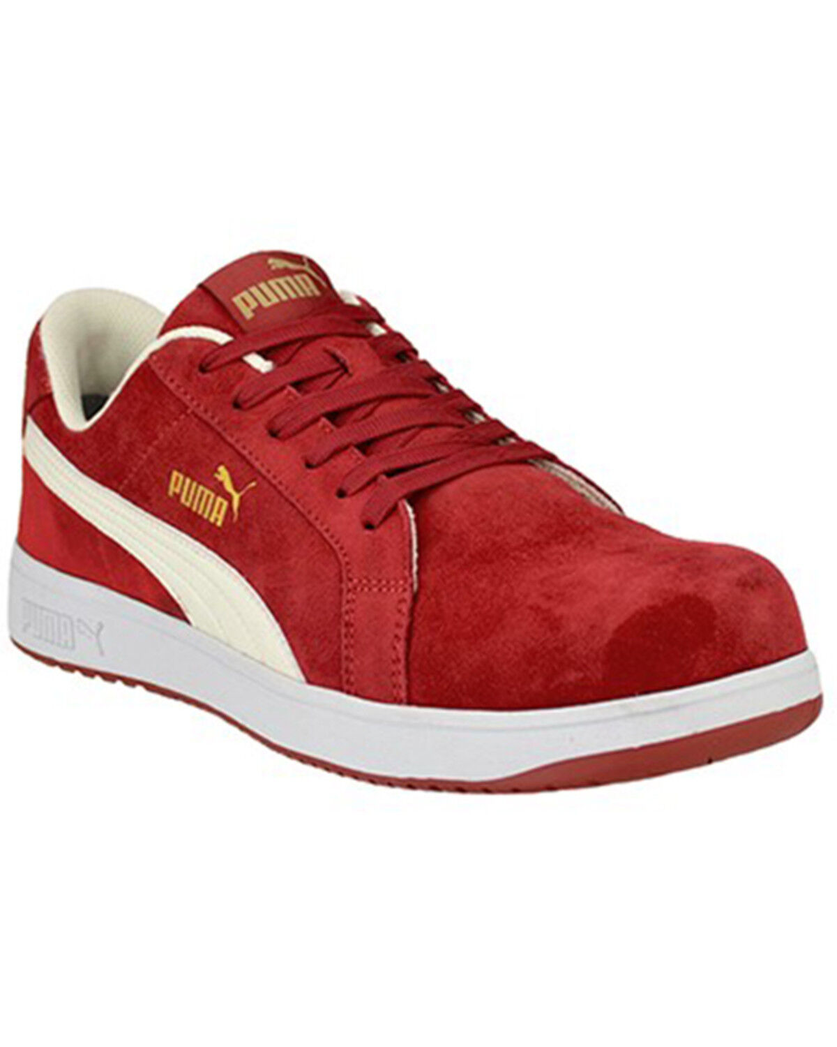 Image #1 - Puma Safety Men's Iconic Work Shoes - Composite Toe, Red, hi-res