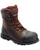 Avenger Men's 8" Waterproof Work Boots - Composite Toe, Brown, hi-res