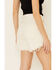 Free People Women's Baggy Tomboy Shorts, White, hi-res