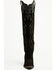 Image #4 - Idyllwind Women's Cordero Suede Tall Western Boots - Round Toe, Black, hi-res