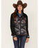 Image #1 - Cinch Women's Southwestern Stripe Ski Coat, , hi-res
