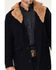 Image #3 - Cody James Men's Legacy II Sherpa Wool Coat, Navy, hi-res