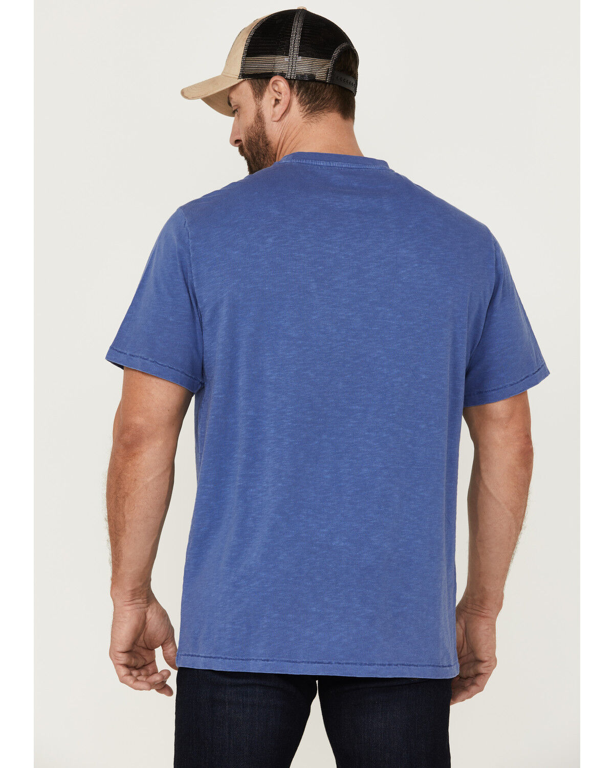 Image #4 - Brothers and Sons Men's Designated Drinker Graphic Short Sleeve T-Shirt, Blue, hi-res
